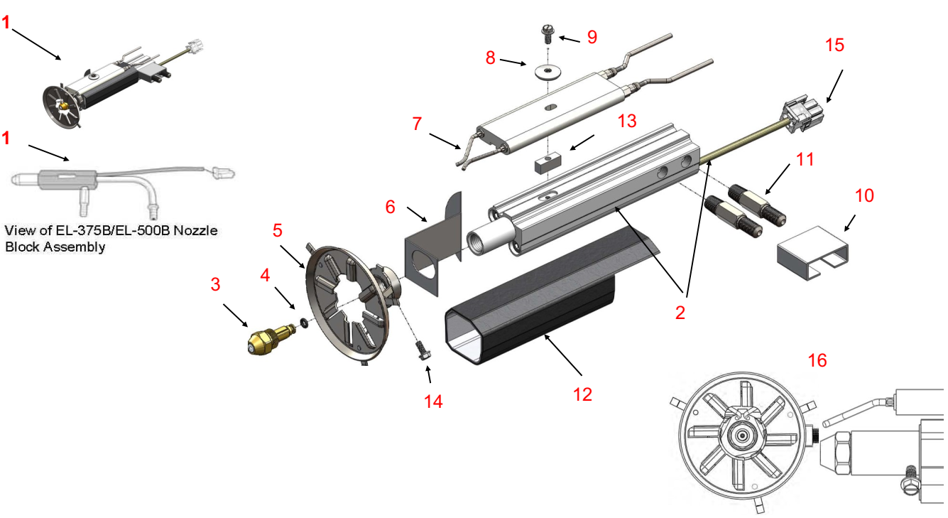 Nozzle Line Assembly